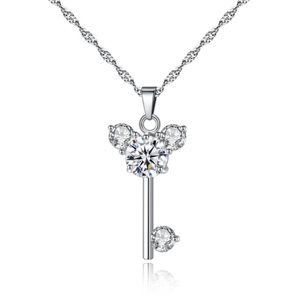 Lovely Mickey Mouse Fashion Necklace - Zircon - Picture 1 of 3